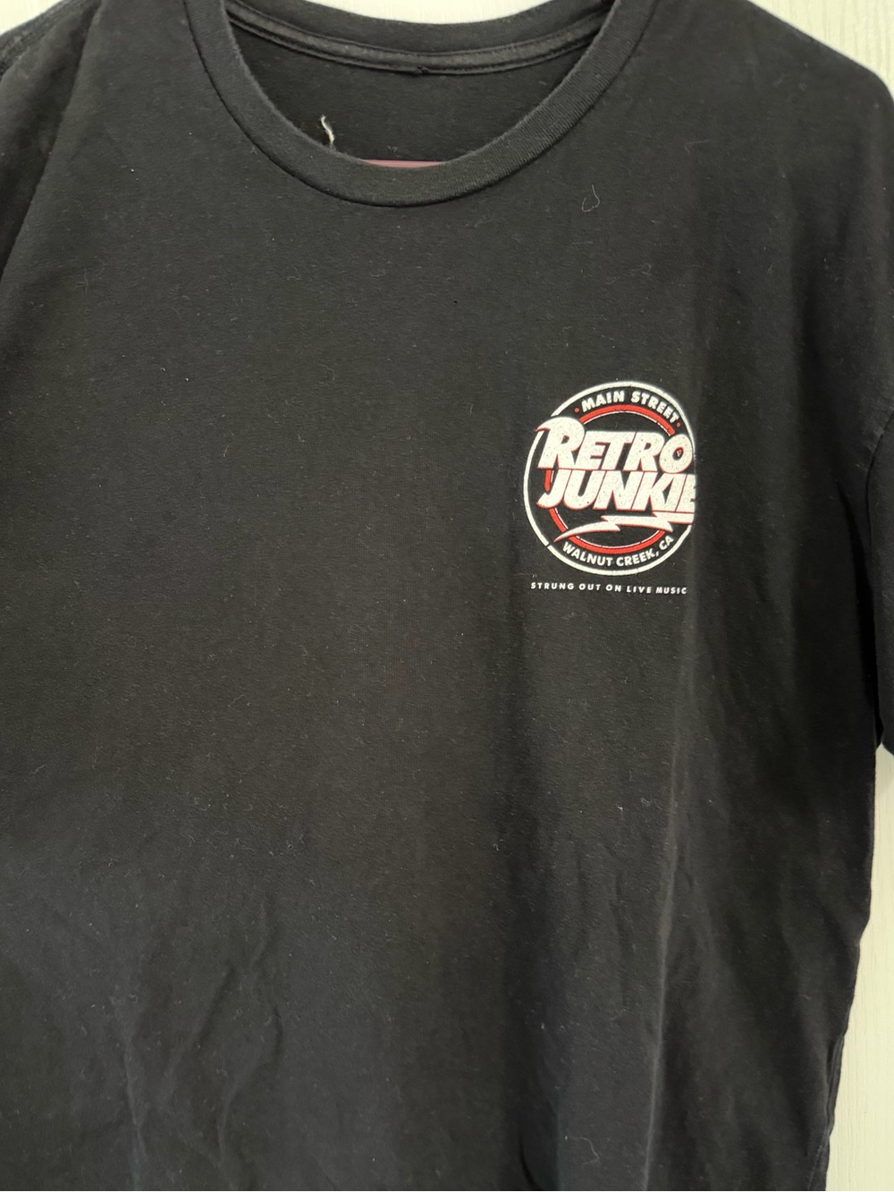 Black Logo Tee - Men